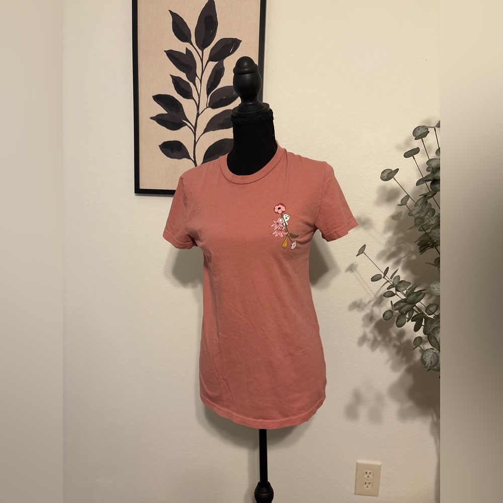 Ripndip Dusty Rose Floral Pocket Tee